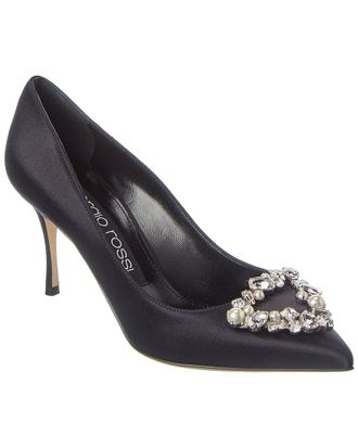 Sergio Rossi Godiva Precious Satin Pump