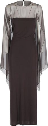 Alberta Ferretti Donna, Abiti, Marrone, S, new
