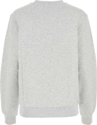 A.P.C. Womens Standard Sweatshirt Gray Cotton Organic Sweater
