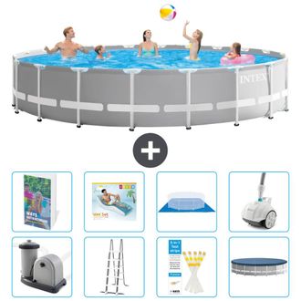 Intex Piscina Prism Frame Redonda - 610x132 Cm - 9-piezas S584