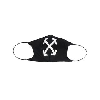 Off-white Accessories, male, Black, Size: L/XL Arrow Simple Mask