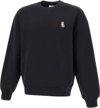 Maison Kitsuné Hombre, Sudaderas, Negro, Talla: M