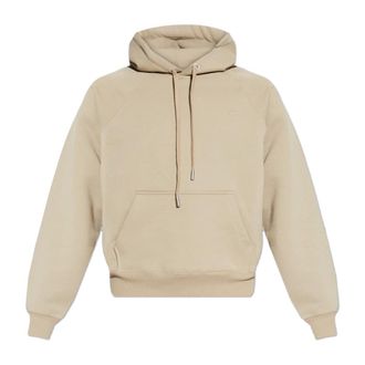 Ami Hoodies, female, Beige, Size: 2XL De Coeur Oversize Sweatshirt