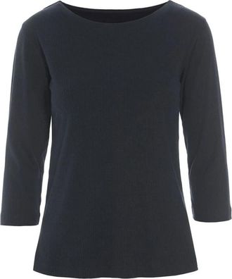 Bitte Kai Rand Ribbed Jersey Blouse - Dames - Longsleeves - Zwart - 2XL - Katoen - Tops