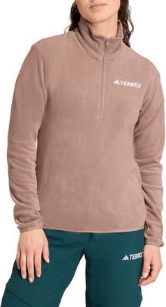 adidas Essentials Pullover in Trace Brown at Nordstrom Rack, Size X-Small