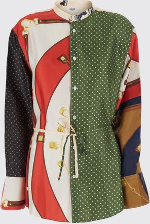 Celine Camicia di seta stampata