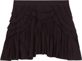Isabel Marant Dames, Rokken, Zwart, Maat: M Katoen