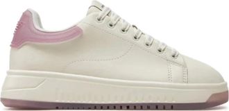 Emporio Armani Witte lage sneakers X3X024Xr 128C659 - Dames - Sneakers - Wit - 36 EU - Schoenen