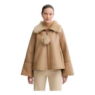 By Malene Birger Mujer, Chaquetas, Marr&oacute;n, Talla: M