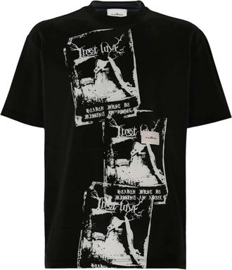 John Richmond T-Shirts - Heren - T-shirts - Zwart - L - Tops