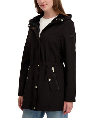Shelli Segal Laundry By Shelli Segal Bonded Softshell Attached