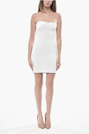 Jacquemus Knit Mini Dress With Contrasting Hem size 40