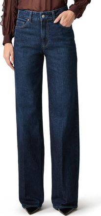 Paige Sasha High Waist Wide Leg Jeans in Dwell at Nordstrom, Size 24
