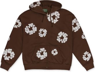 Denim Tears Brown Cotton Wreath Sweatshirt