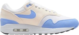 Nike Air Max 1 Sneaker in White / Royal Pulse Suede Women Low-Top