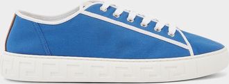 Versace Jeans Couture Men & apos;s Greca Canvas Sneakers