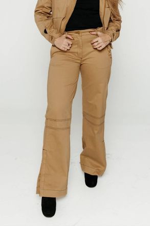 SKFK Iraeta Flared Pants In Cinnamon