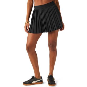 Beyond Yoga If You Pleats Miniskort in True Black at Nordstrom Rack, Size X-Small