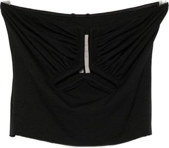 Rick Owens Cut-out Ruched Top