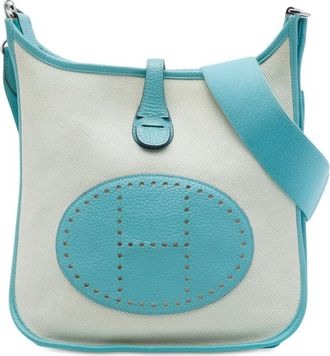 Herm&egrave;s Pre-owned Hermes Toile and Clemence Evelyne III 29 Crossbody Ladies KO6J4VMUIHBGSWVQ
