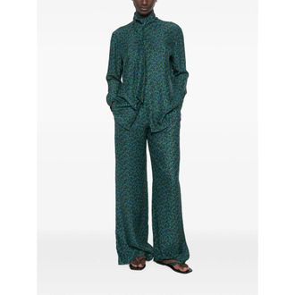 Gianluca Capannolo Printed Trousers - Green
