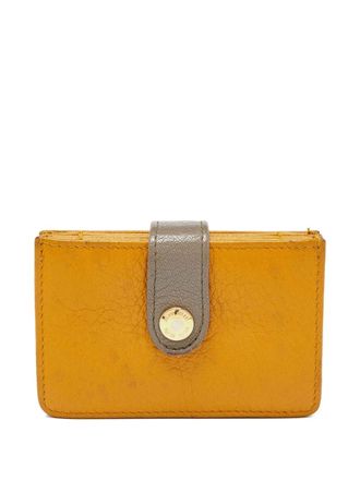Miu Miu Matelassé leather wallet for Women - Yellow in UAE