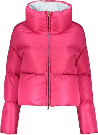 Herno high-neck zip jacket - Blue