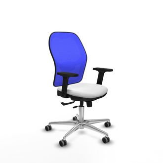 Piqueras y Crespo Silla De Oficina Piqueras Y Crespo Jorquera Azul Aluminio