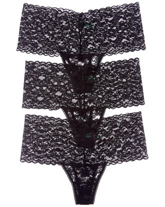 Honeydew Intimates Set Of 3 Lady In Lace Thong