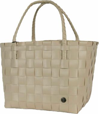 Handed By Paris Recycled Plastic Tote Bag in Pale Grey at Nordstrom, Size Medium
