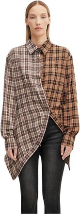 Andersson Bell Camisa con Lazo a Cuadros - Blouses & Shirts - Mujer - Multicolor - S