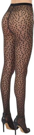 Wolford Sweet Dots Tights in Black at Nordstrom, Size X-Small