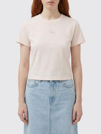 Maison Kitsun&eacute; T-shirts in cotone con logo Maison Kitsun&eacute;