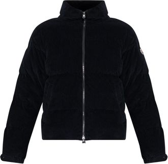 Moncler Esparron Down Jacket - Heren - Gewatteerde jassen - Blauw - M - Katoen - Jassen