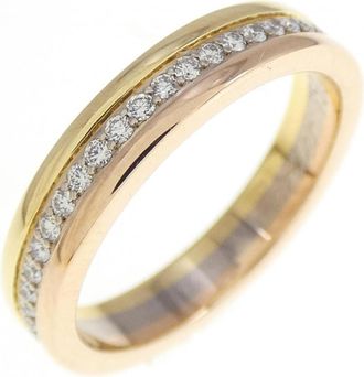 Cartier Yellow Gold (18K) Pink Gold (18K) White Gold (18K) Band Ring (Pre-Owned)