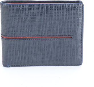 Tod's Navy Leather Wallet (Bi-Fold) (Pre-Owned)