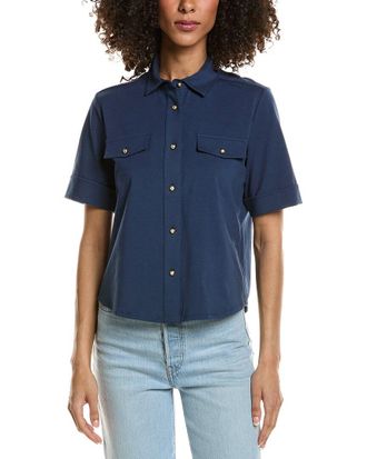 Tyler B&ouml;e Tyler B&ouml;e Classic Gold Button Club Shirt