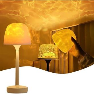 OEM L&aacute;mpara Oce&aacute;nica, L&aacute;mpara De Olas De Agua, 16 Colores, Giratoria, Proyector De Cielo Estrellado Regulable, Con Pantalla Y Mando A Distancia, L&aacute;mpara D