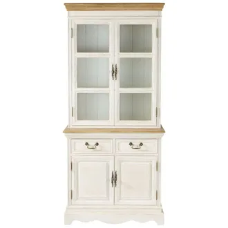 Maisons du monde Alacena 2 puertas crema 85cm