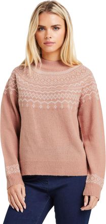 M&Co Petites Petite Fairisle Knit Jumper - Womens Pink