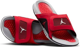 Nike Jordan Mens Jordan Hydro 4 Retro Slides in Red | 532225-600
