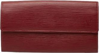 Louis Vuitton Pre-owned Wallets, female, Red, Size: ONE SIZE Pre-owned Vintage Wallet