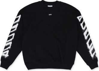 Off-white Black Spray Can Arrow Crewneck