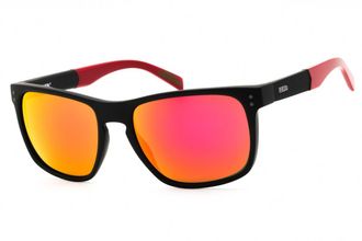 Levi's LV 5058/S 0BLXUZ Matte Black/Red Multilayer