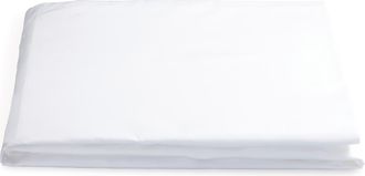 Matouk Lowell 600 Thread Count Fitted Sheet in White at Nordstrom, Size Queen