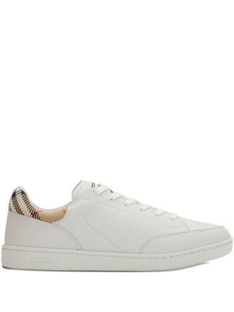 Burberry Set Leather Sneakers