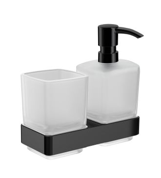 Emco Emco - Portavasos Y Dispensador De Jab&oacute;n L&iacute;quido Loft, Modelo De