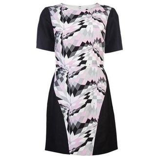 Tibi Isosceles Silk Blend Dress Size XS