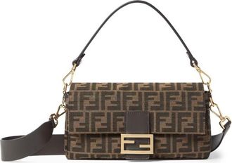 Fendi Baguette Ff Jacquard Bag