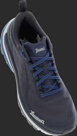 Herno Blue Polyamide Athletic Womens Sneakers